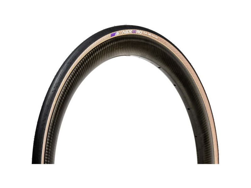 Panaracer Agxero Tlr Folding Road Tyre: Black/Amber 700x28c click to zoom image