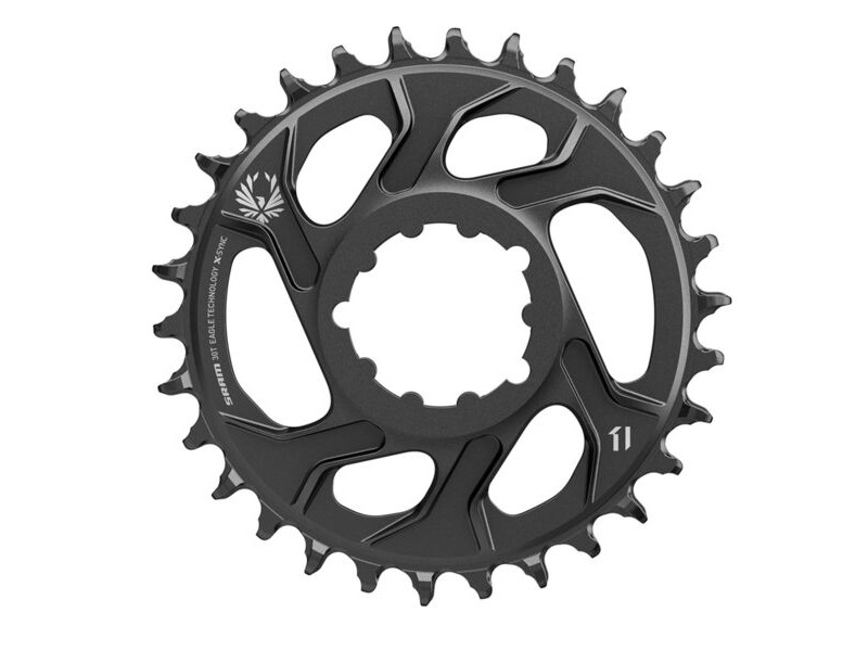 Sram Chain Ring Eagle X-sync 38t Direct Mount 6mm Offset Alum 12 Speed Black 12spd 38t click to zoom image