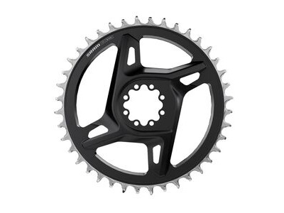 Sram Chain Ring Road Dm X-sync (Red E1) Including 8 Chainring Bolts: Black/Silver