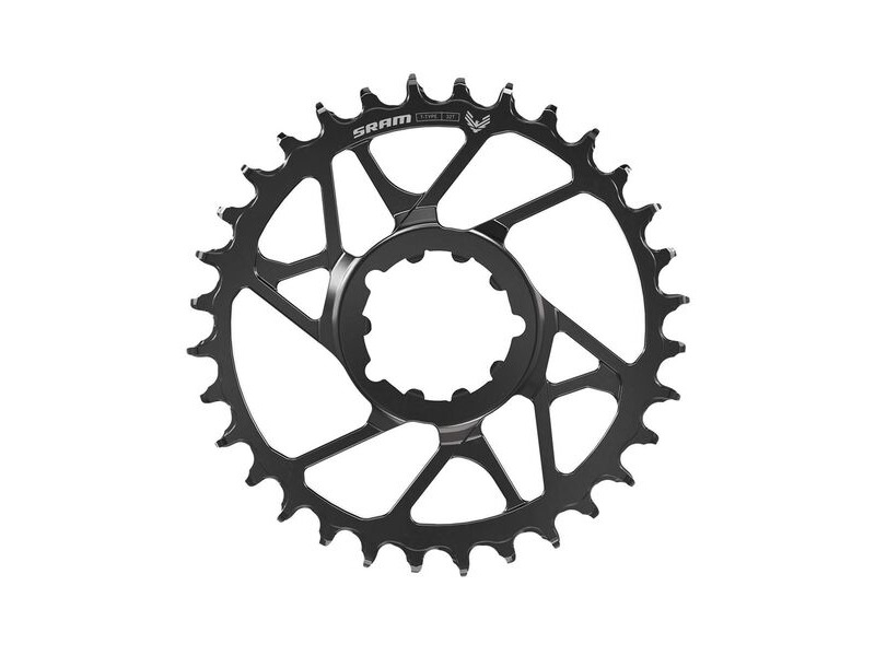 Sram Chain Ring T-type Eagle Steel Direct Mount 3mm Offset Eagle (Including 8 Bolts) Black - S1000 Black click to zoom image
