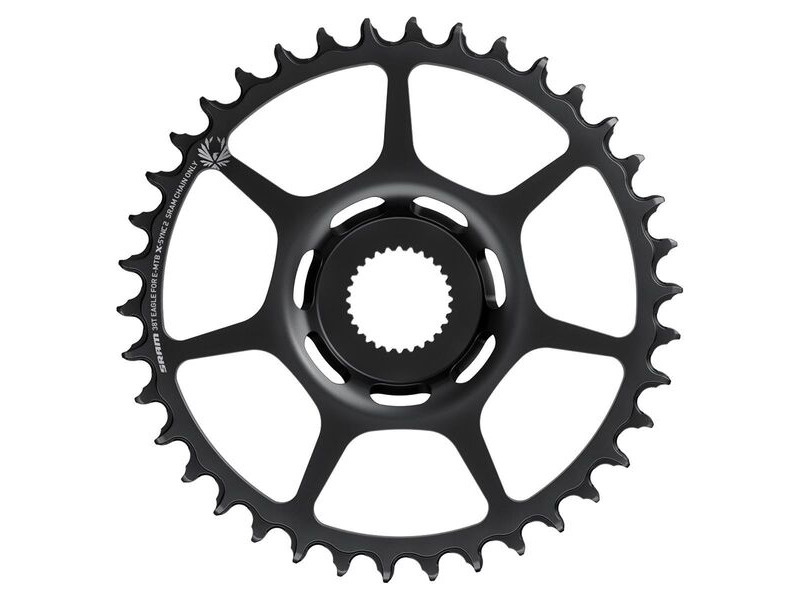Sram Chain Ring X-sync 2 38t Steel Eagle Bosch Direct Mount Black (Non Boost): Black 38t click to zoom image