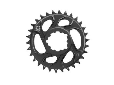 Sram Chain Ring X-sync 2 Direct Mount 6mm Offset Cold Forged Aluminum Black