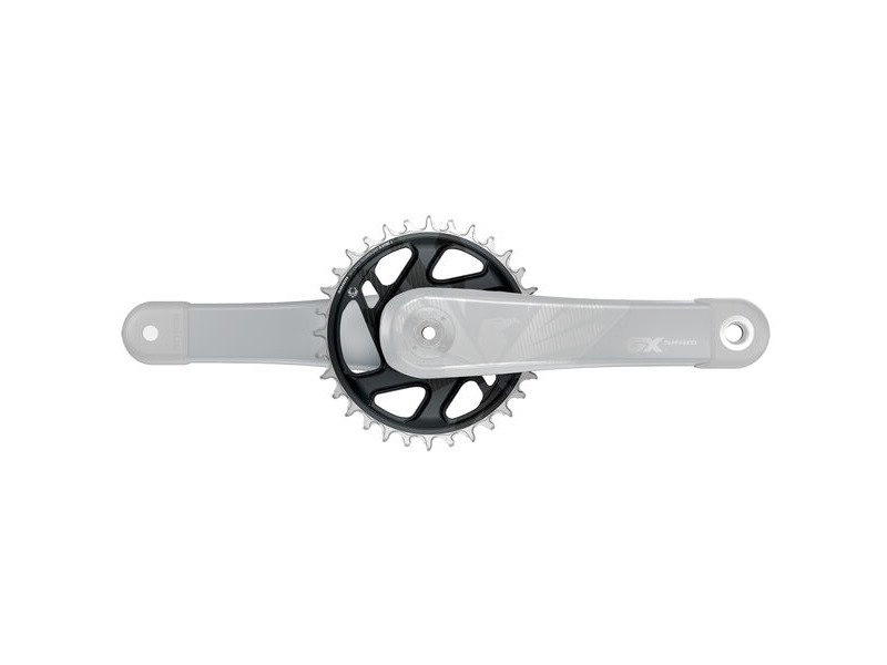 Sram Chain Ring X-sync 2 Direct Mount 6mm Offset Eagle Cold Forged (Finish Of Gx Eagle C1 Matches Crank Arms) Lunar Grey click to zoom image