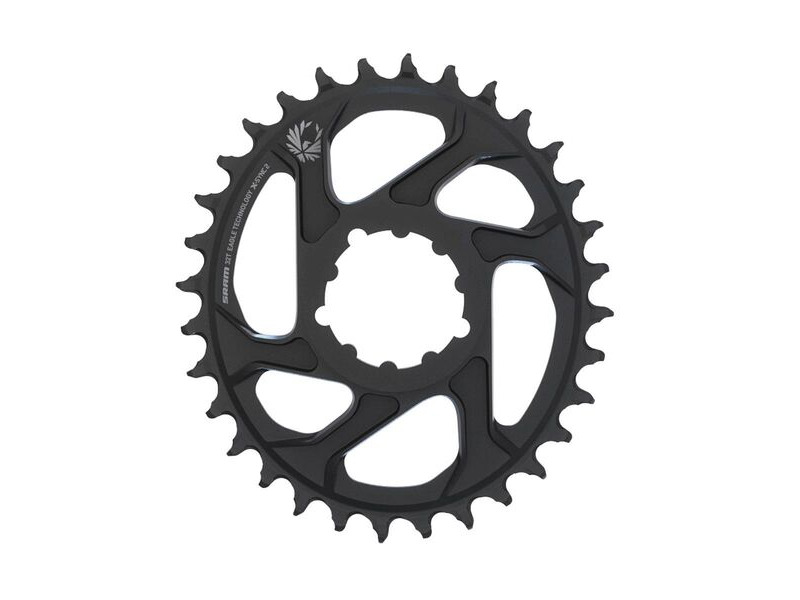 Sram Chain Ring X-sync 2 Oval 34t Direct Mount 3mm Offset Boost Alum Eagle Black 34t click to zoom image