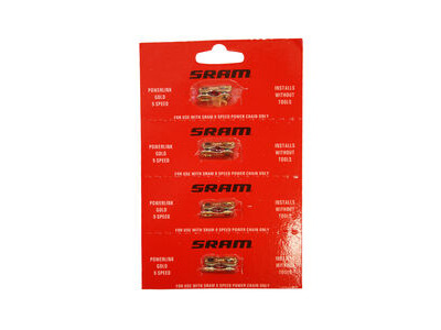 Sram Powerlink Gold 9 Speed (4pcs)