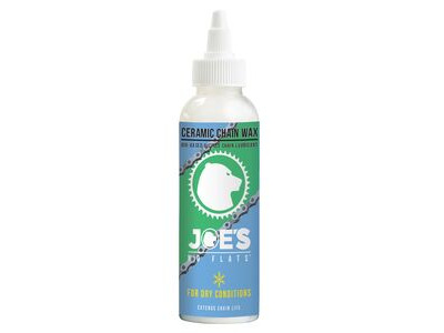 Joe's No Flats Ceramic Chain Wax Dry Condition (Drop) 125ml Bottle 125ml