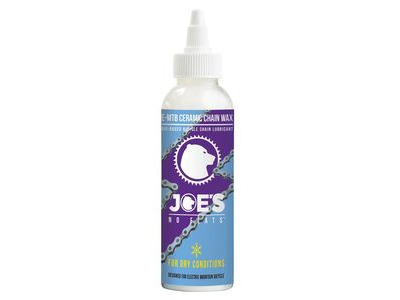 Joe's No Flats E-mtb Ceramic Chain Wax Dry Condition (Drop) 125ml Bottle 125ml
