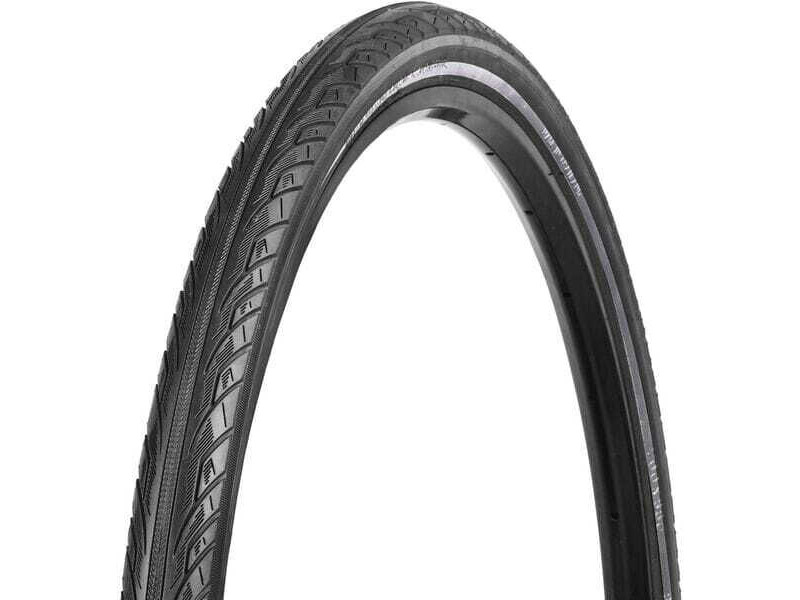 Nutrak Zilent with Puncture Belt and Reflective Stripe 700 x 42 Tyre click to zoom image