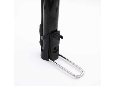 Truflo Air Flow MiniTrax CNC Mini Floor Pump with Extra-long hose, black click to zoom image