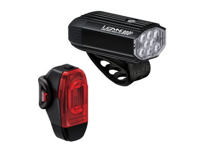 Lezyne MICRO DRIVE 800+ / KTV DRIVE+ PAIR - BLACK