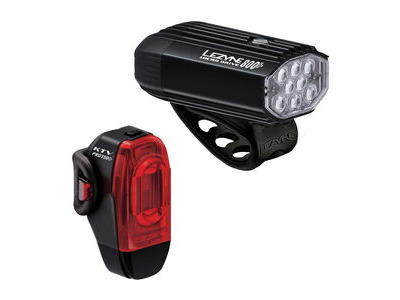 Lezyne MICRO DRIVE 800+ / KTV DRIVE PRO+ PAIR - BLACK