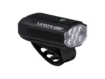 Lezyne LITE DRIVE 1200+ FRONT - SATIN BLACK