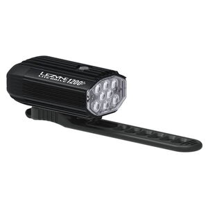 Lezyne LITE DRIVE 1200+ FRONT - SATIN BLACK click to zoom image