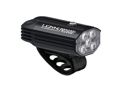 Lezyne FUSION DRIVE PRO 600+ FRONT - SATIN BLACK