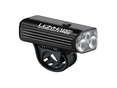 Lezyne MACRO DRIVE 1400+ FRONT - SATIN BLACK