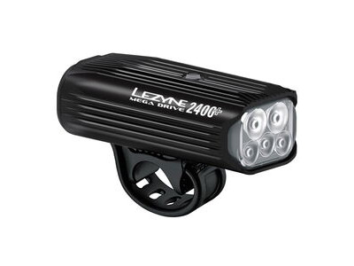 Lezyne MEGA DRIVE 2400+ FRONT - BLACK