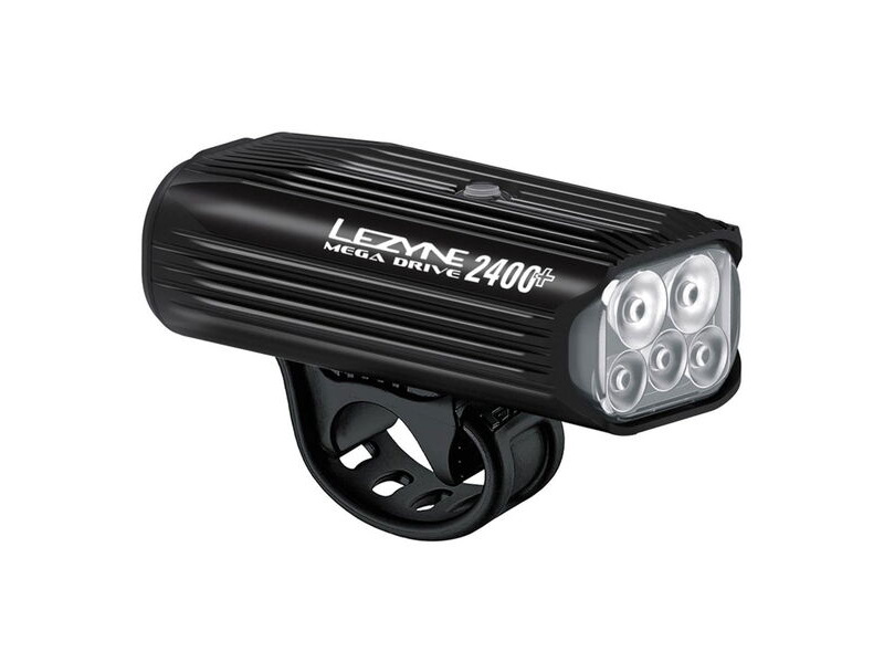 Lezyne MEGA DRIVE 2400+ FRONT - BLACK click to zoom image