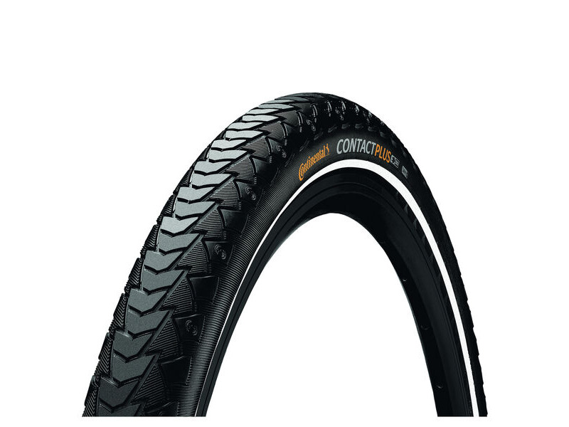 Continental Contact Plus Reflex - Wire Bead Black/Black Reflex 700x47c (45c) click to zoom image