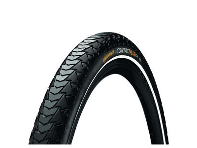 Continental Contact Plus Reflex - Wire Bead Black/Black Reflex 700x28c