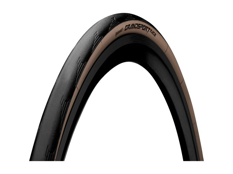 Continental Grand Sport Race Foldable Tyre 2022 Black/Brown 700x28c 28" click to zoom image