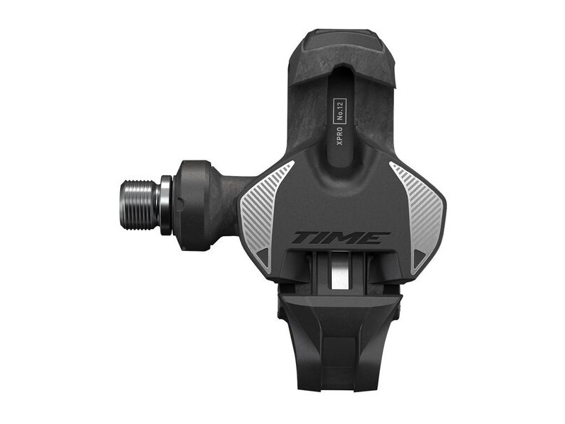 Time Xpro 12 Pedals, Carbon Body And Titanium Spindle Including Iclic Free Cleats B1: Carbon Silver 53mm click to zoom image