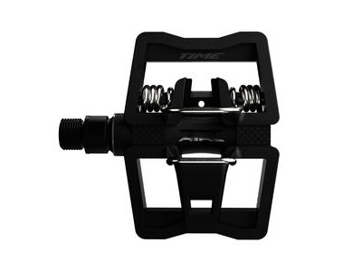 Time Link Urban, Flat Platform MTB Pedals, Including Atac Standard Cleats: Black