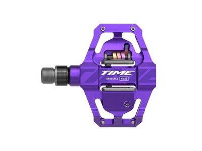 Time Speciale 10 Small MTB Pedals, Including Atac Standard Cleats: Purple