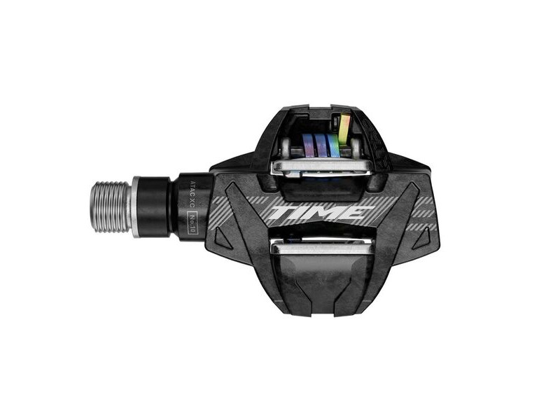 Time Xc 10 MTB Pedals, Including Atac Standard Cleats: Carbon click to zoom image