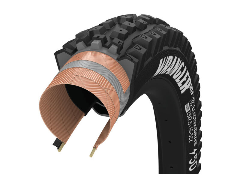 Goodyear Wrangler MTF ElectricDrive Tubeless Complete 29x2.4 / 61-622 Blk click to zoom image