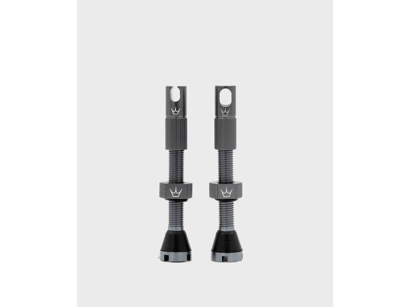 Peaty's x Chris King Tubeless MK2 Valves 42mm Slate click to zoom image