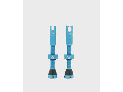 Peaty's x Chris King Tubeless MK2 Valves 42mm Turquoise