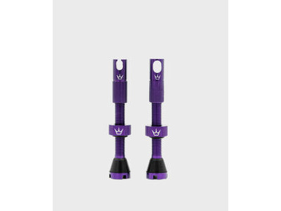 Peaty's x Chris King Tubeless MK2 Valves 42mm Violet