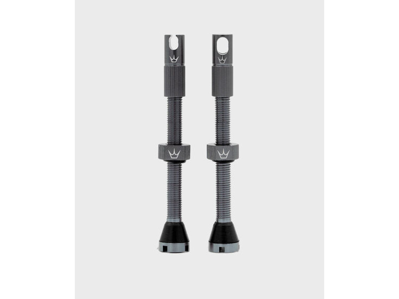Peaty's x Chris King Tubeless MK2 Valves 60mm Slate click to zoom image
