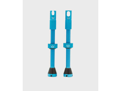 Peaty's x Chris King Tubeless MK2 Valves 60mm Turquoise