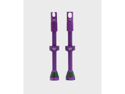 Peaty's x Chris King Tubeless MK2 Valves 60mm Violet