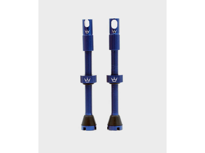 Peaty's x Chris King Tubeless MK2 Valves 60mm Navy click to zoom image