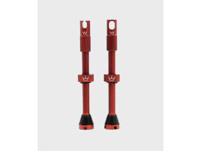 Peaty's x Chris King Tubeless MK2 Valves 60mm Red
