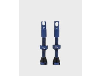 Peaty's x Chris King Tubeless MK2 Valves 42mm Navy
