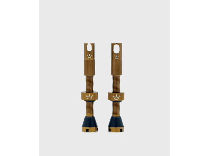 Peaty's x Chris King Tubeless MK2 Valves 42mm Bourbon click to zoom image