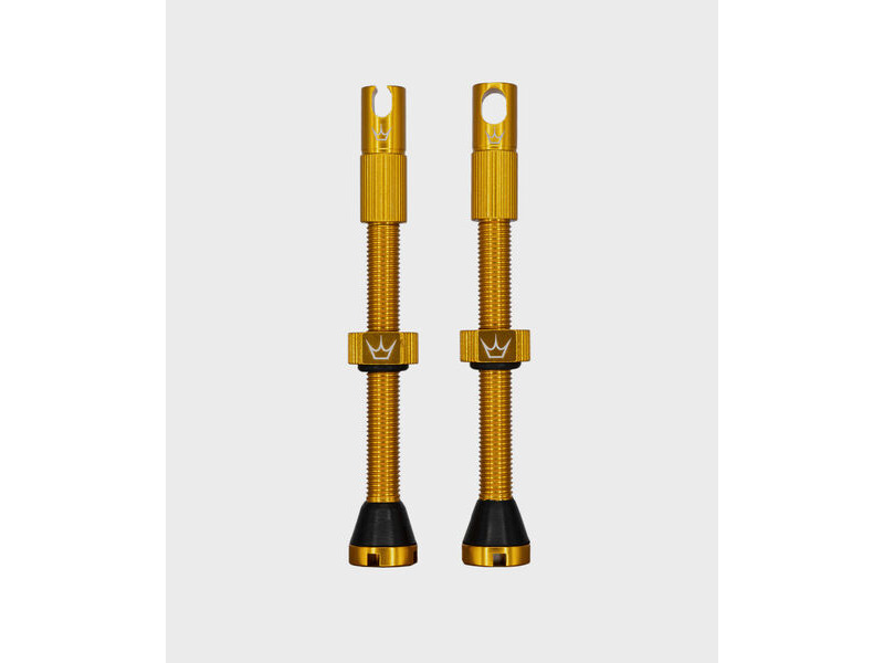 Peaty's x Chris King Tubeless MK2 Valves 60mm Gold click to zoom image