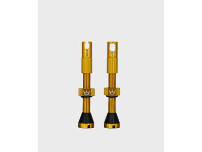 Peaty's x Chris King Tubeless MK2 Valves 42mm Gold