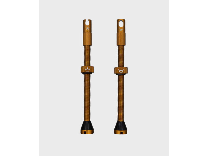 Peaty's x Chris King Tubeless MK2 Valves 80mm Bourbon click to zoom image