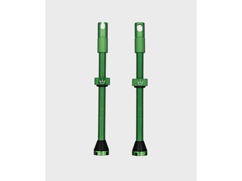 Peaty's x Chris King Tubeless MK2 Valves 80mm Emerald click to zoom image