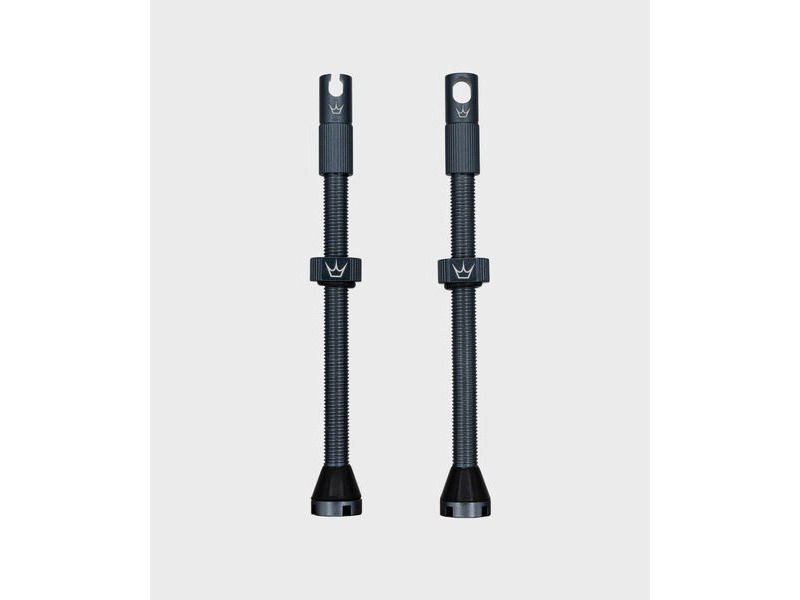 Peaty's x Chris King Tubeless MK2 Valves 80mm Slate click to zoom image