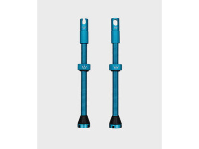 Peaty's x Chris King Tubeless MK2 Valves 80mm Turquoise
