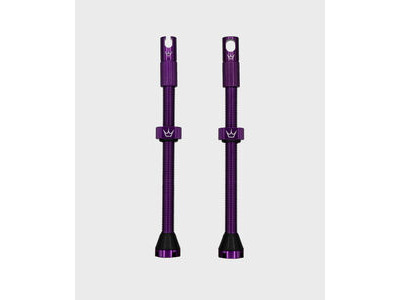 Peaty's x Chris King Tubeless MK2 Valves 80mm Violet