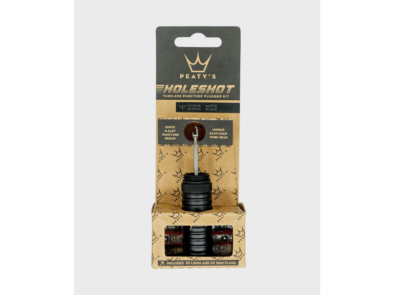 Peaty's Holeshot Tubeless Puncture Plugger Kit click to zoom image