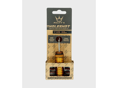 Peaty's Holeshot Tubeless Puncture Plugger Kit Single Bourbon  click to zoom image