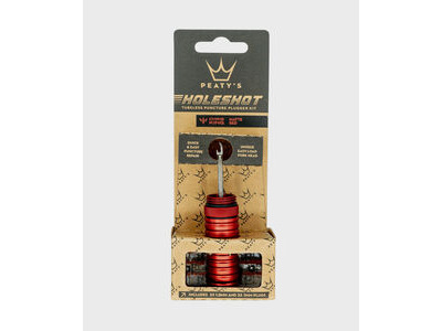 Peaty's Holeshot Tubeless Puncture Plugger Kit Single Red  click to zoom image