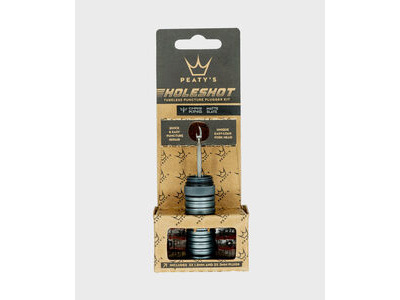 Peaty's Holeshot Tubeless Puncture Plugger Kit Single Slate  click to zoom image